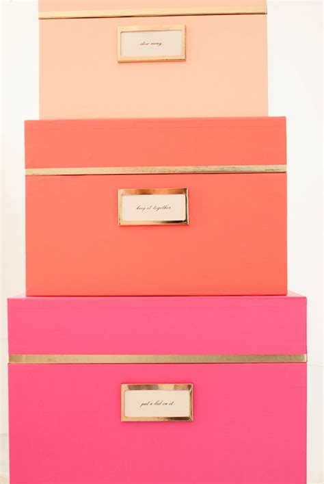 small metal gold cubes boxes kate spade|kate spade decorative boxes.